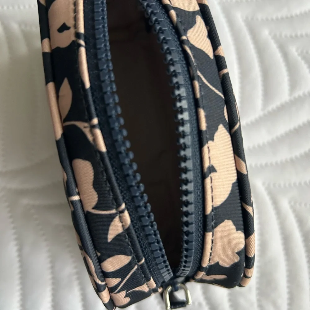 Kate Spade Black and Pink Floral Cosmetic Bags - Picture 6 of 6